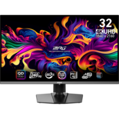 Monitor MSI 80 cm (31,5) 321URXDE 3840x2160 Gaming 240Hz QD-OLED 0,03ms 2xHDMI DisplayPort USB-C 90W 2xUSB2.0 Pivot  DCI-P3-99% FreeSync Premium PRO HDR400 MPG