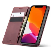 Spacecase SPACECASE OVITEK WALLET ZA IPHONE 12 MINI USNJEN OVITEK RDEČ, (21962493)