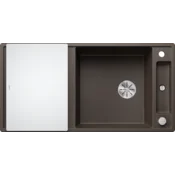 Blanco sudoper AXIA III XL 6 S InFino SILGRANIT daska staklo, s dalj. upr. - KAVA
