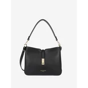 LANCASTER Paris Torba preko telesa Lancaster Sac besace Zippé L Milano Horizon Noir črna
