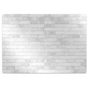 Decormat Podloga za stol White brick 140x100 cm 15 cm