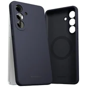 Mercury SILIKONSKI OVITEK MERCURY ZA SAMSUNG GALAXY S26+ Z ZAŠČITNO FOLIJO MAGSAFE V TEMNO MODRI BOJI