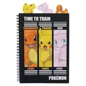 Beležnica Pokémon A5 - Time to Train