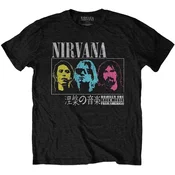 Nirvana Majica Japan! Black S