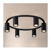 Brilagi - Stropna svetiljka SELE 6xGU10/30W/230V crna