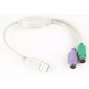 UAPS12 Gembird USB USB to 2 ports PS/2 adapter 30cm kabl