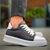 Muške crne patike Block Kick