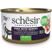 SSR SCHESIR Oceanic Adult Tuna with Dentic - wet cat food - 70g