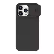 Maska Nillkin CamShield Silky za iPhone 15 Pro Max crna