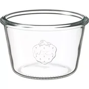 Weck kozarec za vlaganje brez pokrova 370 ml, komplet 6 kosov, stožčast