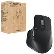 Logitech MX Master 3 Bluetooth wireless ergonomic 7 buttons Black