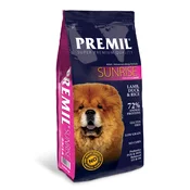 PREMIL Suva hrana za pse sa ukusom jagnjetine, pacetine i tune Sunrise, 15kg