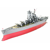 Metal Earth 3D sestavljanka Vojna ladja Yamato (ICONX)