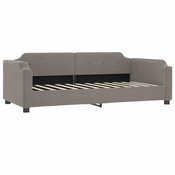 Vidaxl Raztegljiv kavč taupe 80x200 cm blago