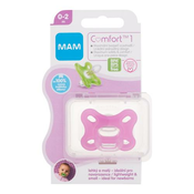 MAM Comfort 1 Silicone Pacifier 0-2m Pink duda 1 kos za otroke