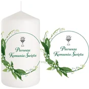SVEČA Obhajilna sveča za mizo ŠMARIJA 15 cm
