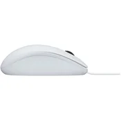 LOGITECH miška B100 USB, bela (910-003360)