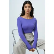 Trend Alacati Stili Ženska bluza Alc-X14395, Ljubicasta