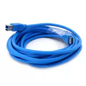 3G (81920) kabl USB A 3.0 (muški) na USB B 3.0 (muški) 5m plavi