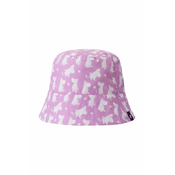 Dvostranski otroški klobuk Reima Moomin Svalka roza barva
