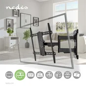 NEDIS TV nosilec Nedis TVWM6570BK za zaslone 43-90 palcev, (5000559836)