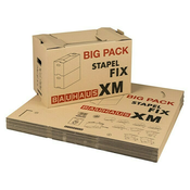 BAUHAUS Set kartonskih kutija Multibox XM Stapel-Fix (10 Kom., Nosivost: 30 kg, D x Š x V: 58 x 33,5 x 38,5 cm)