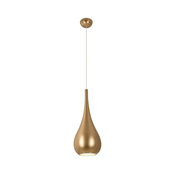 MAXLIGHT P0436 - Lestenec na vrvici DROP 1xE27/40W/230V pr. 20 cm zlata