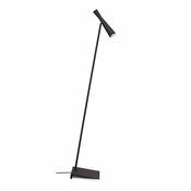 Črna stoječa svetilka s kovinskim senčnikom (višina 145,5 cm) Bordeaux – its about RoMi