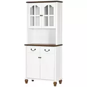 Homestar Kuhinjski omarica 76x38x182 cm Bela