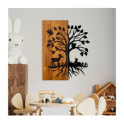 Atelier Del Sofa Zidna dekoracija Nature, 46x58x3 cm, Crna