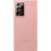 SAMSUNG original silikonski ovitek EF-PN985TAE za SAMSUNG Galaxy Note 20 Ultra N985 - roza
