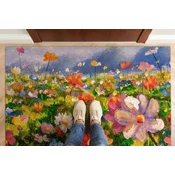 tulup.si Predpražnik Medijske rože 60x40 cm