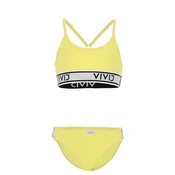 VIVID Bikini  žuta / svijetlosiva / crna