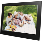 BRAUN DigiFrame 10 Slim digitalni okvir, 25.65 cm, črn