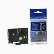 Toner123 Kompatibilen trak za Brother TZe-335/TZ-335/PT/P-Touch 12mm - bel izpis/črn trak