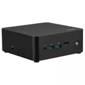 MSI CUBI NUC AI 1UMG-019BEU barebone racunalo / radna stanica Crno 125H Intel SoC