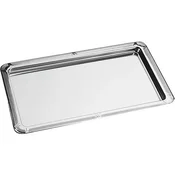 APS servirni pladenj iz nerjavečega jekla Profi Line GN 1/1 53x32,5 cm, dekoriran rob