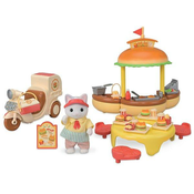 Sylvanian family Mobilna stojnica s hamburgerji