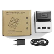 INF EU 58mm Prenosni Bluetooth Termalni Tiskalnik Potrdil - USB Povezljivost White, (5000129667)