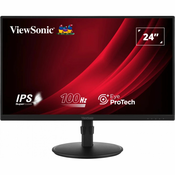 Viewsonic Display VG2408A računalni monitor 61 cm (24) 1920 x 1080 pikseli Full HD LED Crno