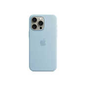 APPLE iPhone 15 Pro Max Silicone Case with MagSafe - Light Blue ( mwnr3zm/a )