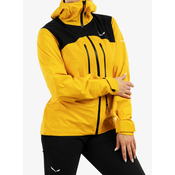Ženska jakna za turno smučanje Salewa Ortles PTX 3L Jacket - gold