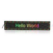 LED Svetleci displej RGB P5 100 x 17cm STP5, Crni