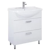 Omarica pod umivalnikom Eve 75 cm 2 predala bela