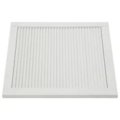 Vrata za ormaric rešetkasta 2 kom bijela 39,5x49,4 cm borovina
