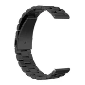 BStrap Huawei Watch GT/GT2 46mm Stainless Steel pašček, Black