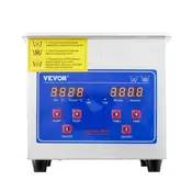 VEVOR Ultrazvočni čistilec 03 L 180x165x215 mm Nerjaveče jeklo