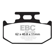 Klocki hamulcowe EBC MXS152/2 off-road wyczynowe (kpl. na 1 tarcze)