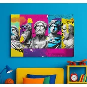 Wallity Dekorativna slika na platnu, 50x70cm, Šarena
