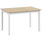 Homestar Jedilna miza 120x75 cm naravna za 4 osebe